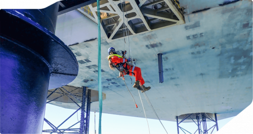 Upstream drilling jack up rig.