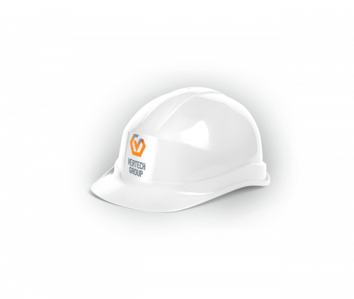 Vertech Group branded hard hat.